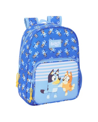 Zaino Scuola Bluey Let's play Azzurro 26 x 34 x 11 cm