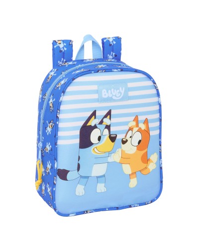 Schoolrugzak Bluey Let's play Blauw 22 x 27 x 10 cm