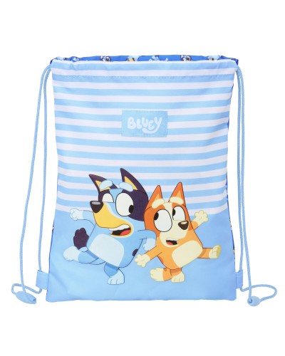 Zainetto con Cordini Bluey Let's play Azzurro 26 x 34 x 1 cm