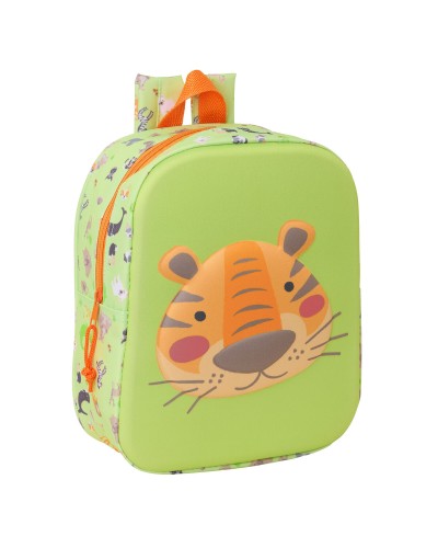 Kinderrugzak Safta Limoen 22 x 27 x 10 cm 3D