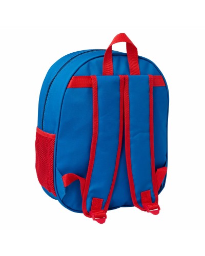 School Bag Superman Blue