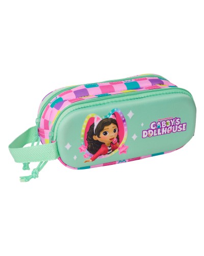 Portaoggetti Doppio Gabby's Dollhouse Multicolore 21 x 8 x 6 cm 3D