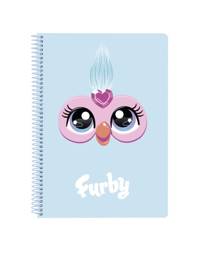 Carnet Furby Bleu ciel A5 80 Volets