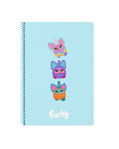 Libreta Furby Azul cielo A4 80 Hojas