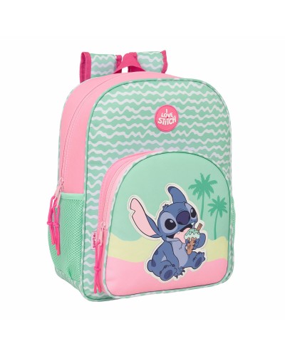 Zaino Scuola Lilo & Stitch Ice cream Rosa 32 x 38 x 12 cm