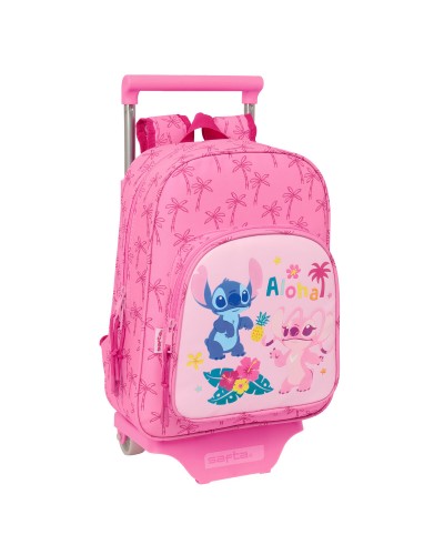 Zaino Scuola Lilo & Stitch Chill Rosa Menta 26 x 11 x 67 cm 26 x 34 x 11 cm
