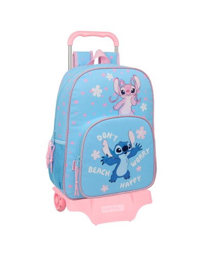 Schoolrugzak Lilo & Stitch Happy Hemelsblauw 33 x 42 x 14 cm