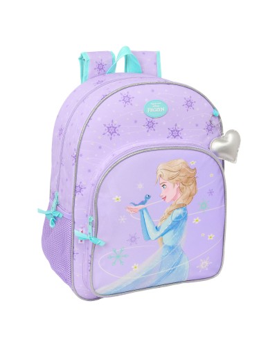 Koululaukku Frozen Spirit Liila 33 x 42 x 14 cm