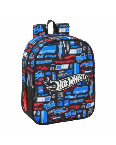 Mochila Escolar Hot Wheels Multicolor 22 x 27 x 10 cm