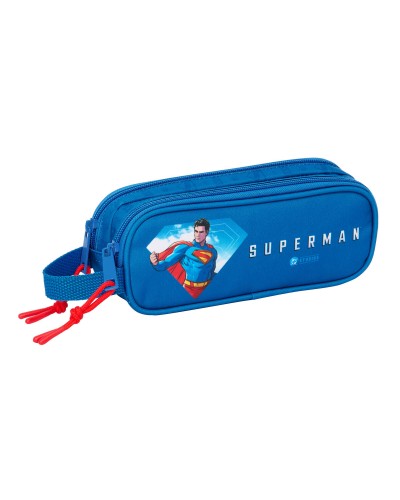 Necessaire Superman Azzurro 21 x 8 x 6 cm