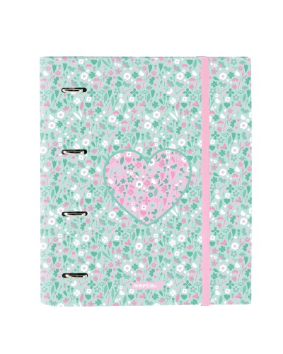 Ringbuch Safta Cuore Minze 27 x 32 x 3.5 cm