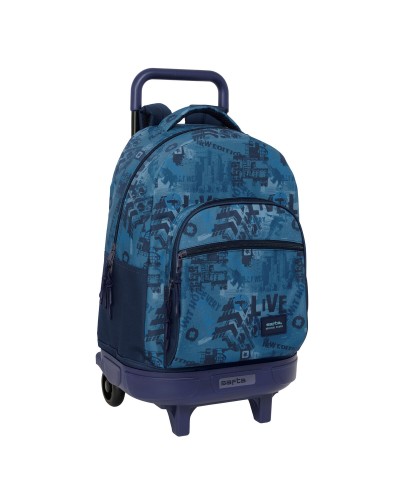 Skolryggsäck Safta New edition Marinblå 33 x 45 x 22 cm