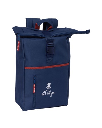 School Bag El Pulpo Navy Blue 28 x 42 x 13 cm