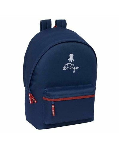 Schulrucksack El Pulpo Marineblau 31 x 44 x 18 cm