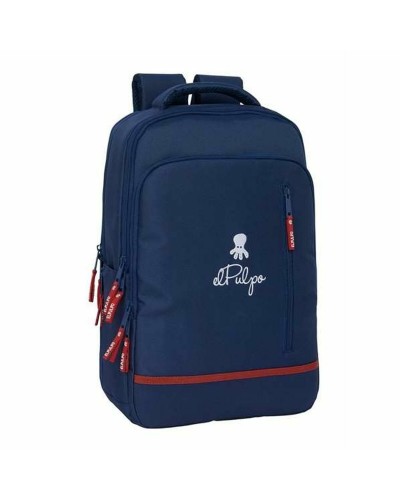 Schoolrugzak El Pulpo Marineblauw 29 x 44 x 15 cm
