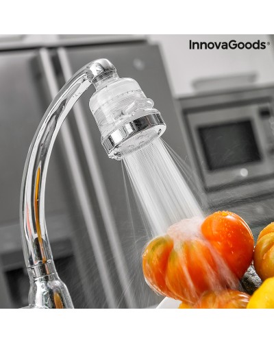 InnovaGoods Eco-Robinet Filtre Purificateur d'Eau - Économie d'Eau
