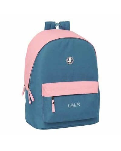School Bag El Pulpo   Pink 31 x 44 x 18 cm