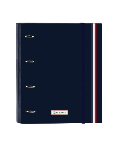 Raccoglitore ad anelli El Ganso Eclipse Blu Marino 27 x 32 x 3.5 cm