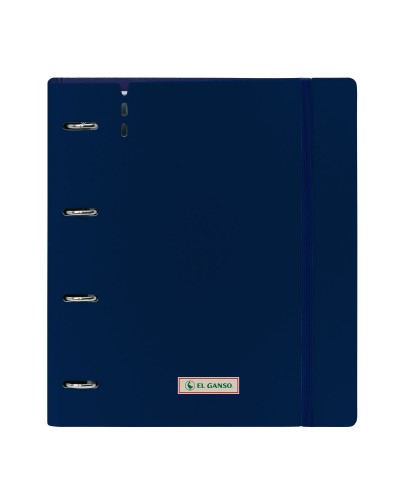 Raccoglitore ad anelli El Ganso Eclipse Blu Marino 27 X 32 X 4 cm