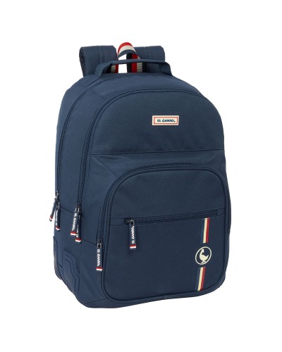 Mochila Escolar El Ganso Eclipse Azul marino 32 x 42 x 15 cm
