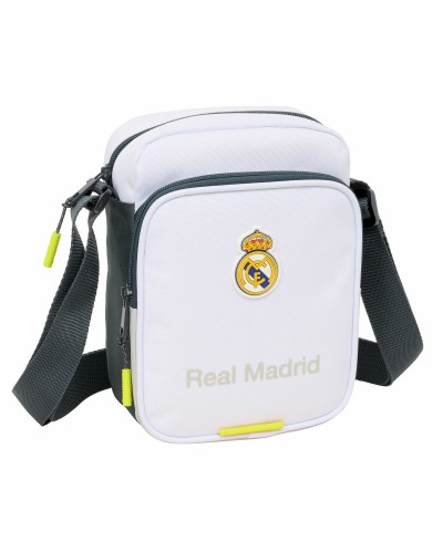 Schoudertas Real Madrid C.F. Wit 16 x 22 x 6 cm
