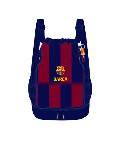 Skolryggsäck F.C. Barcelona Blå Rödbrun 35 x 40 x 1 cm