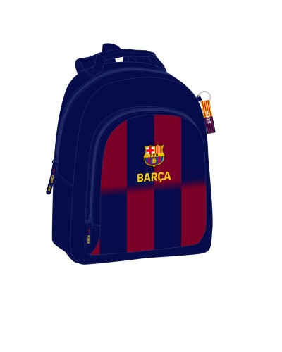Zaino Scuola F.C. Barcelona Azzurro Rosso Granato 32 x 42 x 15 cm