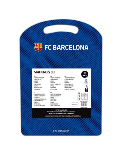 Portemines F.C. Barcelona Bleu Bordeaux