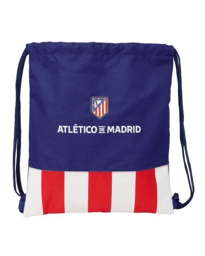 Sac à dos serré par des ficelles Atlético Madrid Bleu Blanc Rouge 35 x 40 x 1 cm