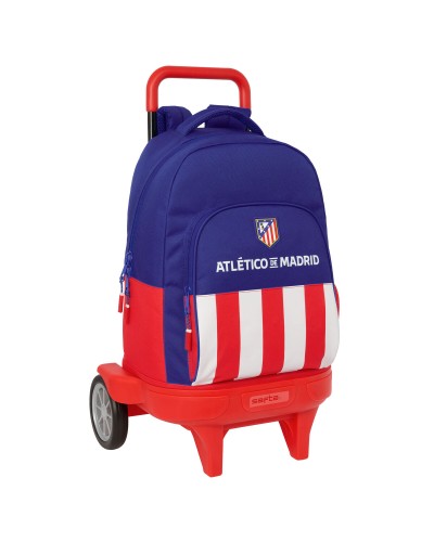 School Bag Atlético Madrid Blue White Red 33 x 45 x 22 cm