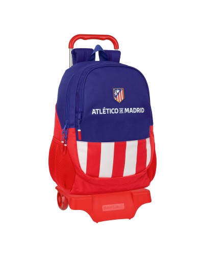 School Bag Atlético Madrid Blue White Red 32 x 44 x 16 cm