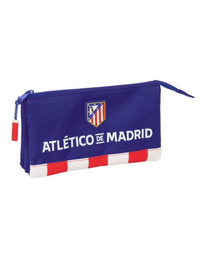 Kolmilokeroinen laukku Atlético Madrid Sininen Valkoinen Punainen 22 x 12 x 3 cm