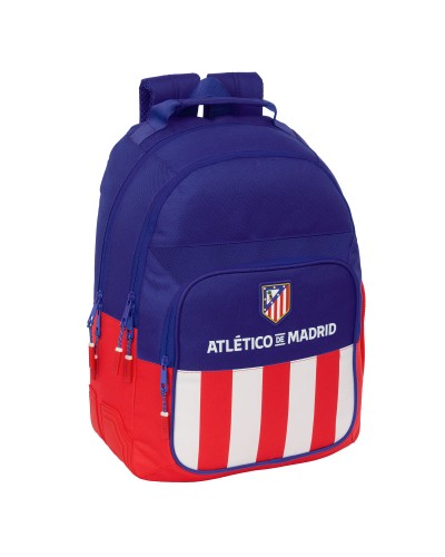 School Bag Atlético Madrid Blue White Red 32 x 42 x 15 cm