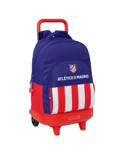 Schulrucksack Atlético Madrid Blau Weiß Rot 33 x 45 x 22 cm