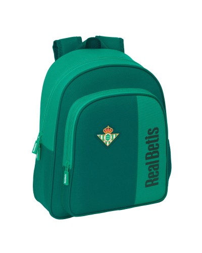 Mochila Escolar Real Betis Balompié Aguamarina 28 x 34 x 10 cm