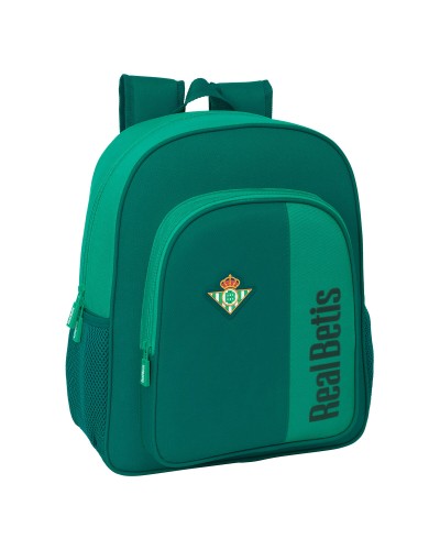 Koululaukku Real Betis Balompié Vihreä 32 x 38 x 12 cm