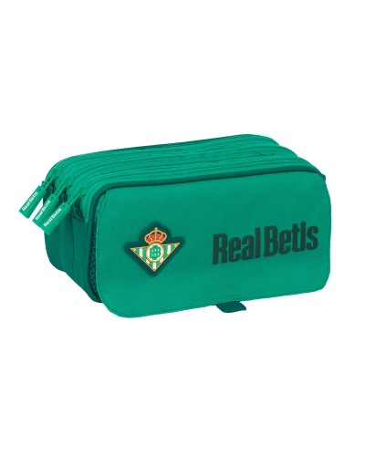 Portaoggetti Triplo Real Betis Balompié Verde 21,5 x 10 x 8 cm