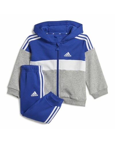 Träningskläder, Baby Adidas I 3Stripes Tib Fleece Ts Infantil Blå
