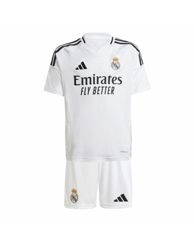 Sportoutfit voor kinderen Adidas Real Madrid 24/25 Home Kit Wit
