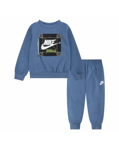 Conjunto Deportivo para Niños Nike Nkb Nsw Future Utility Crew Azul