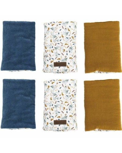 Cot protector Domiva Brown 25 Pieces