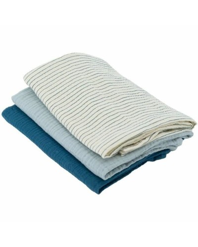 Muslin Domiva Blue Resistant 3 Pieces (3 Units)