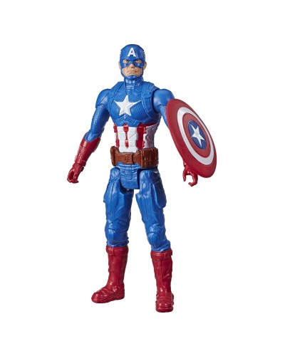 Statuetta Articolata Hasbro Titan Hero Captain America 30 cm