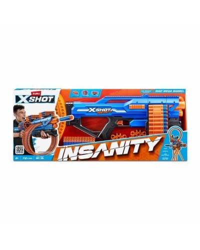 Dart-Pistole Zuru XSHOT Insanity Mad Mega Barrel