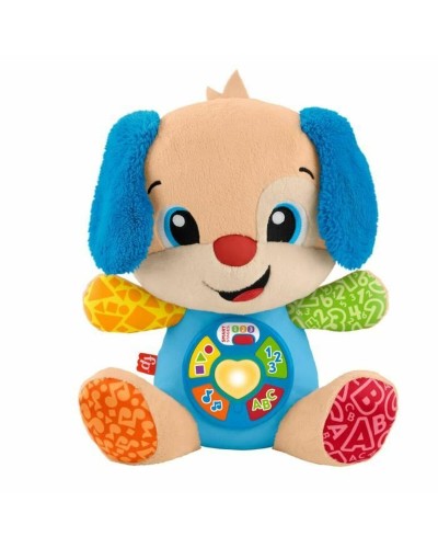 Jouet Peluche Fisher-Price Laugh and Learn Puppy Progressive Awakening Musical Plush JFD20 Marron Tissu Peluche Musical Chien