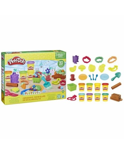 Pâte à modeler en argile Play-Doh My Little Garden Multicouleur