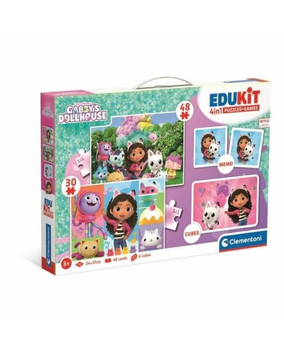 Interactief Speelgoed voor Baby's Clementoni Edukit 4 en 1 Gabby y la casa mágica