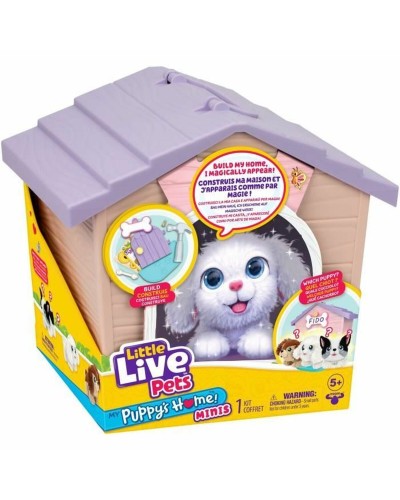Jouet Peluche Little Live Pets Surprise Niche Rose Tissu Peluche Grenouille Chien
