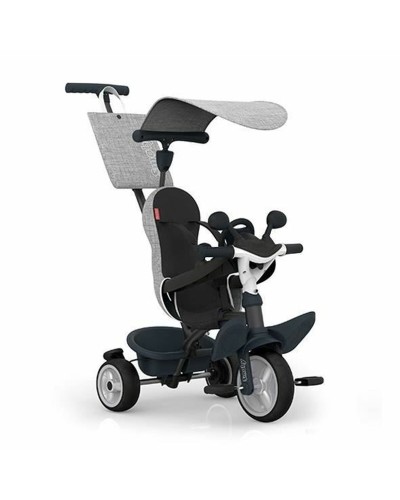 Trehjuling Smoby Baby Driver Grå