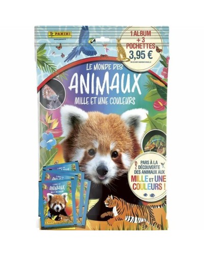 Klistermärkesalbum Panini Animaux